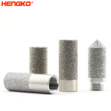 Internal Thread M10.5*1.0 Dew Point Sensor Temperature And Humidity Sensor Probe Alloy Porous Waterproof Housing